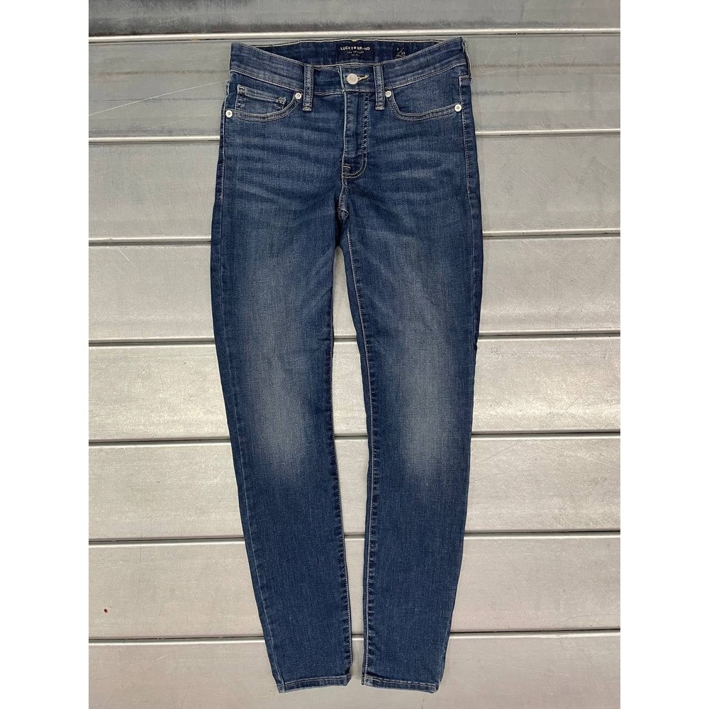Lucky‎ Brand Mid Rise Skinny Ava Regular Fit Medium Wash Jeans Womens 2/26